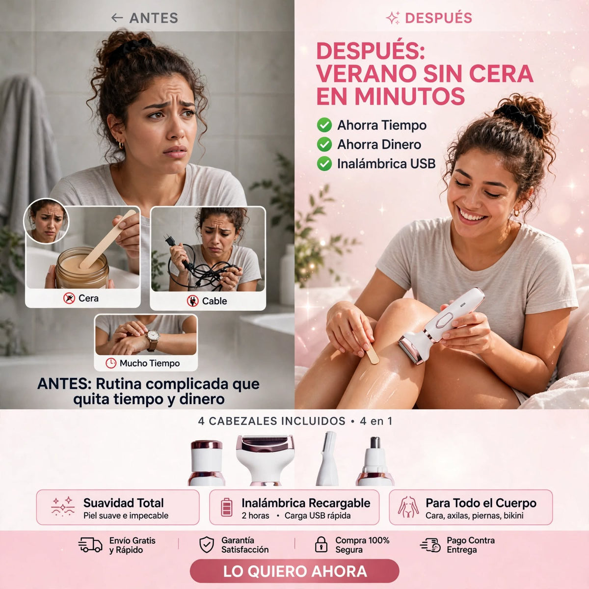 ¡Verano sin cera en minutos!