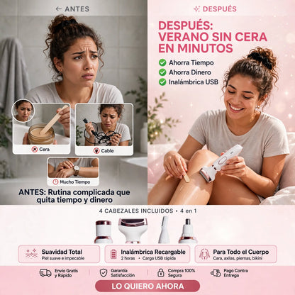 ¡Verano sin cera en minutos!