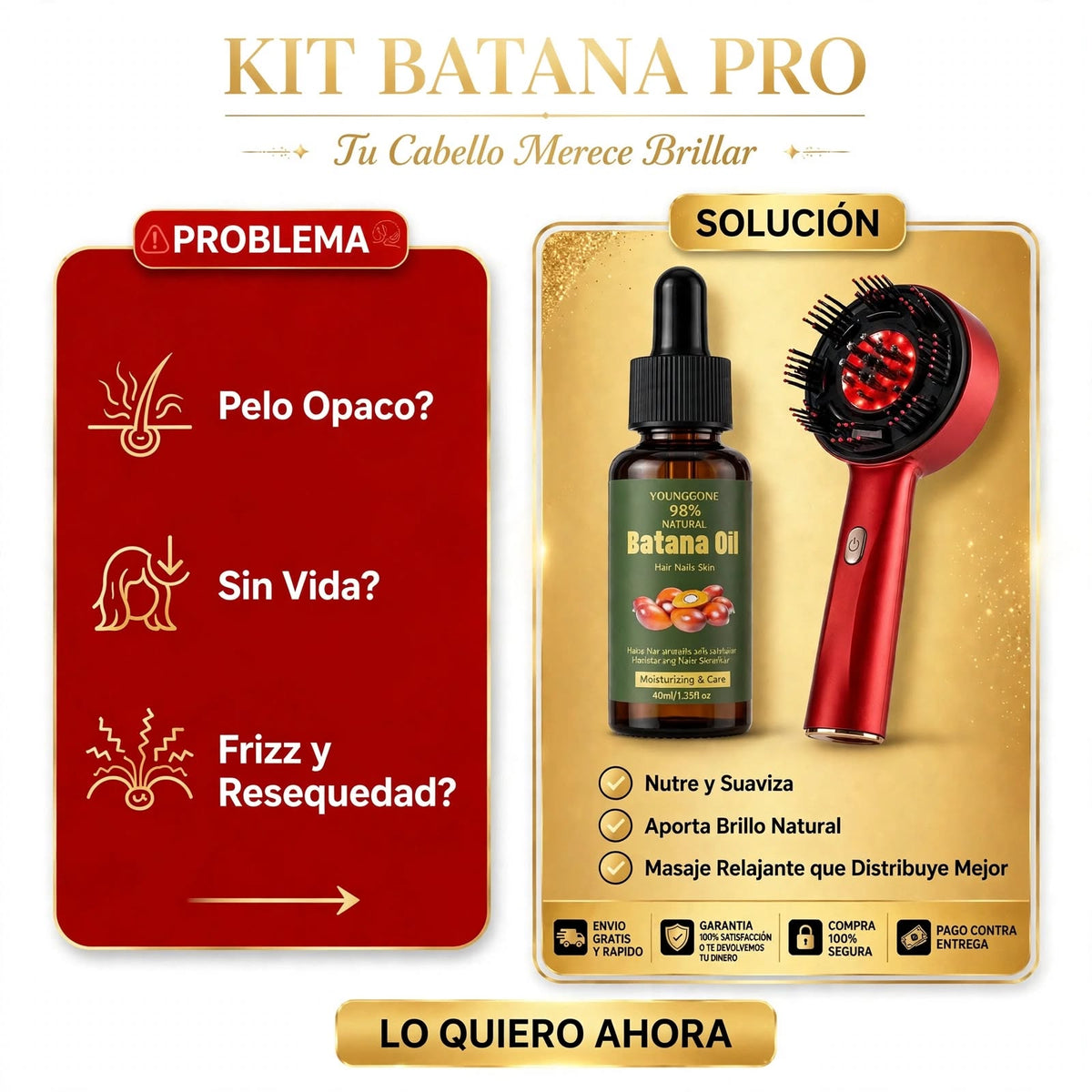 ¿Tu color favorito te dejó el pelo opaco y con frizz? 💇‍♀️