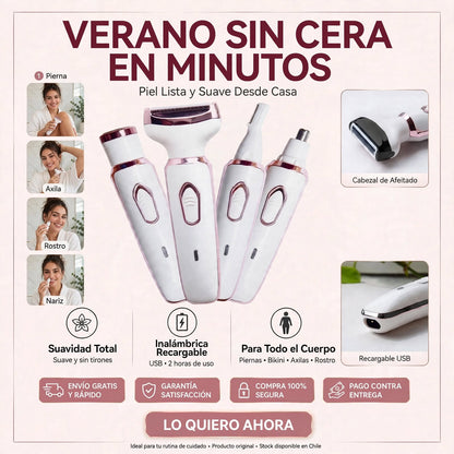 ¡Verano sin cera en minutos!