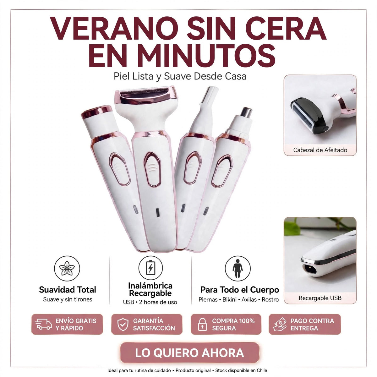 ¡Verano sin cera en minutos!