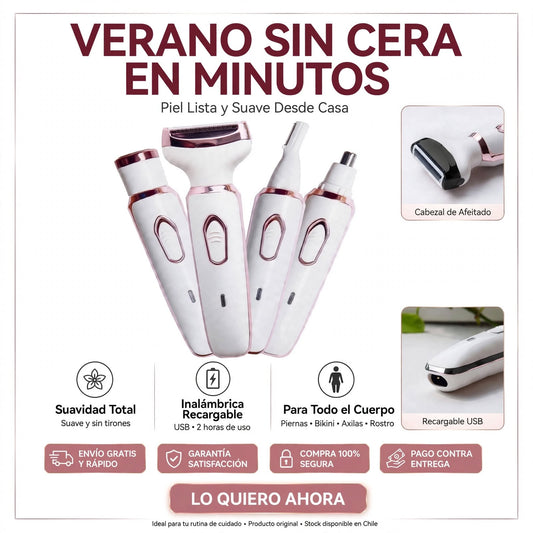 ¡Verano sin cera en minutos!